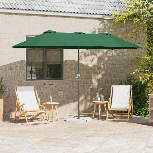 Sodo skėtis Žalia 380 x 196 x 235 cm
