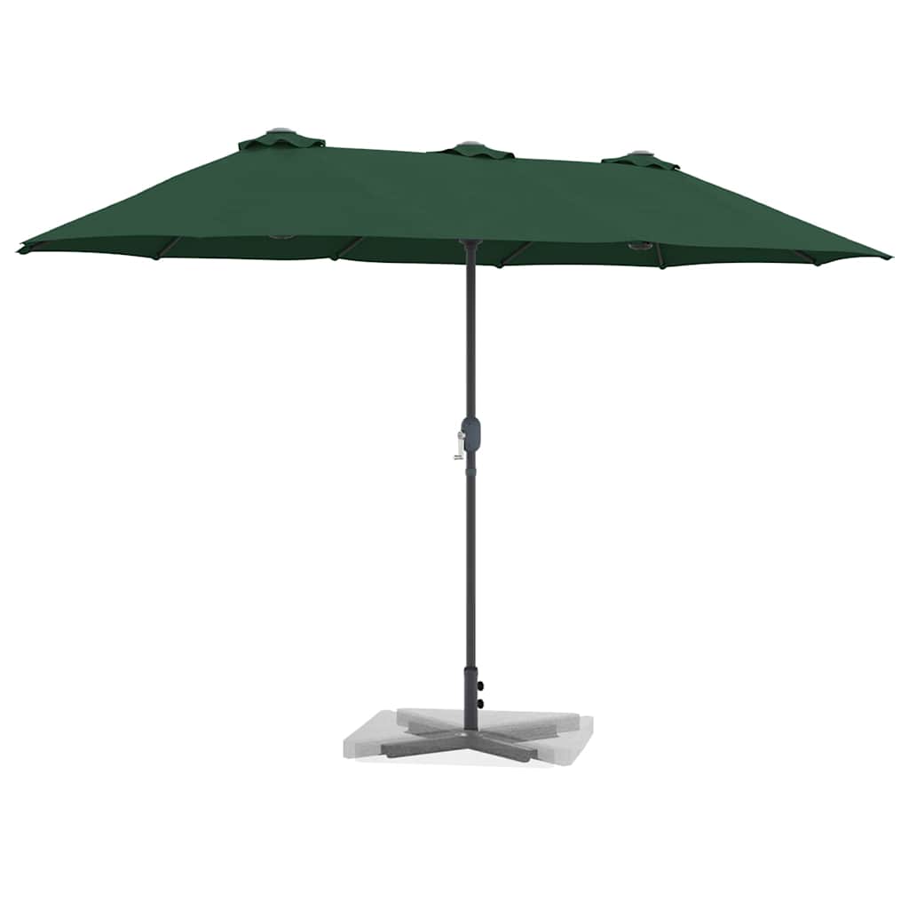 Sodo skėtis Žalia 380 x 196 x 235 cm