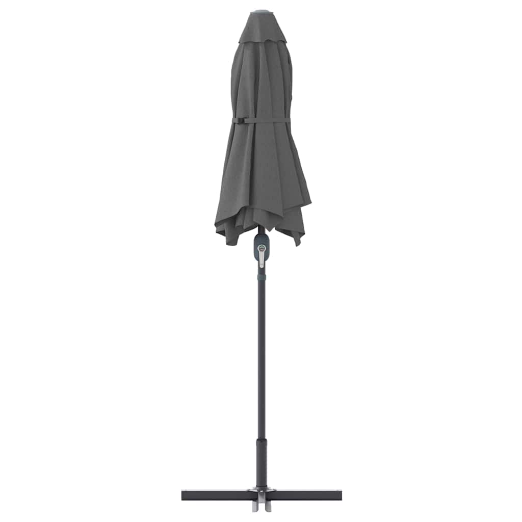 Sodo skėtis Antracitas 380 x 196 x 235 cm
