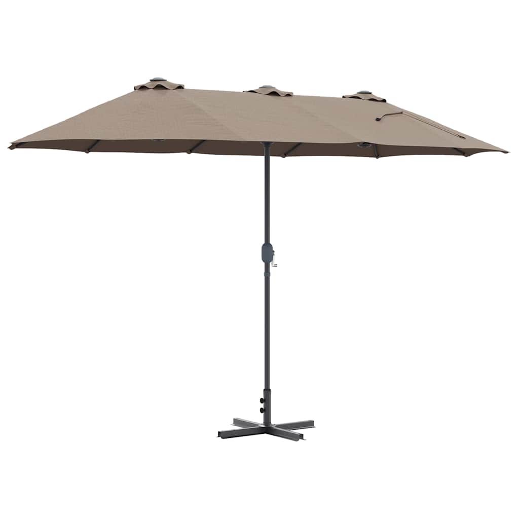 Sodo skėtis Taupe 380 x 196 x 235 cm
