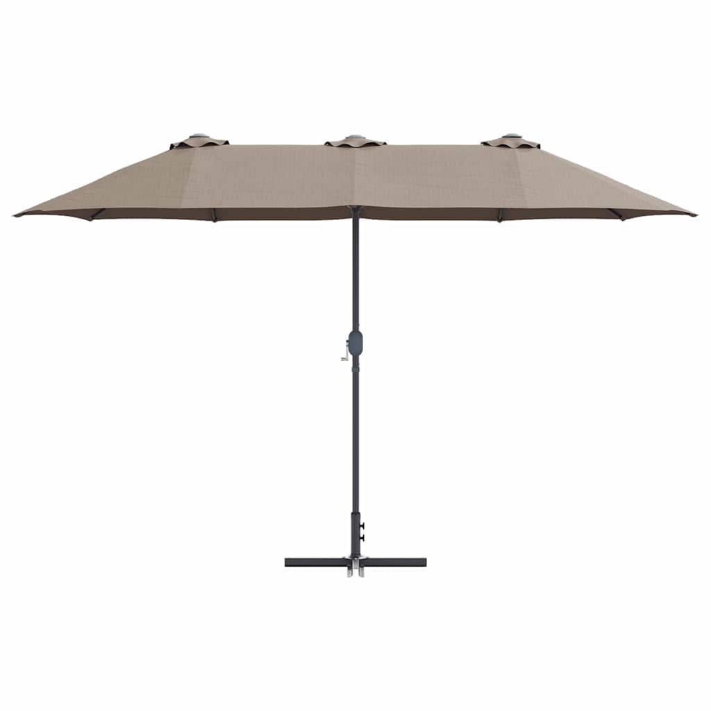 Sodo skėtis Taupe 380 x 196 x 235 cm