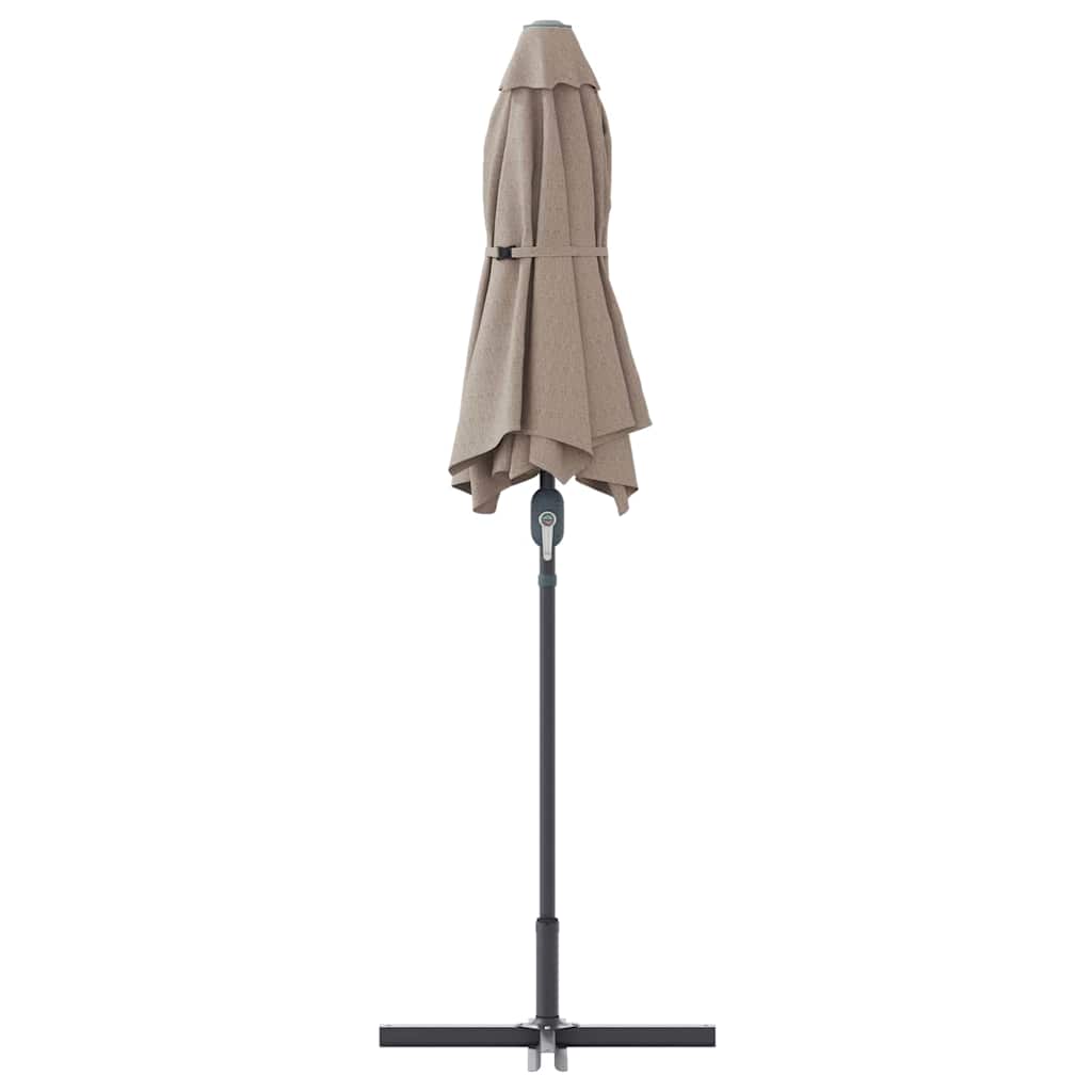Sodo skėtis Taupe 380 x 196 x 235 cm