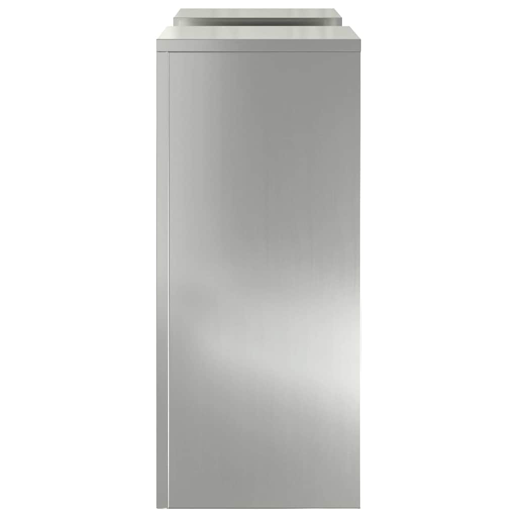 Augalų stovas 2 pcs Sidabro 24 x 24 x 55 cm