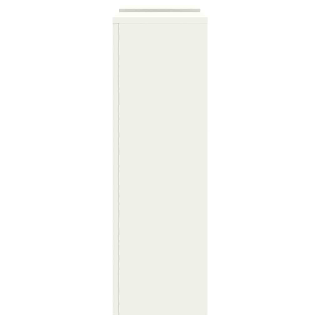 Augalų stovas 2 pcs Balta 24 x 24 x 75 cm Plienas