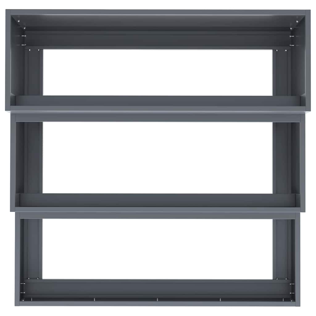 Sodo vazonas Antracitas 90 x 90 x 35 cm