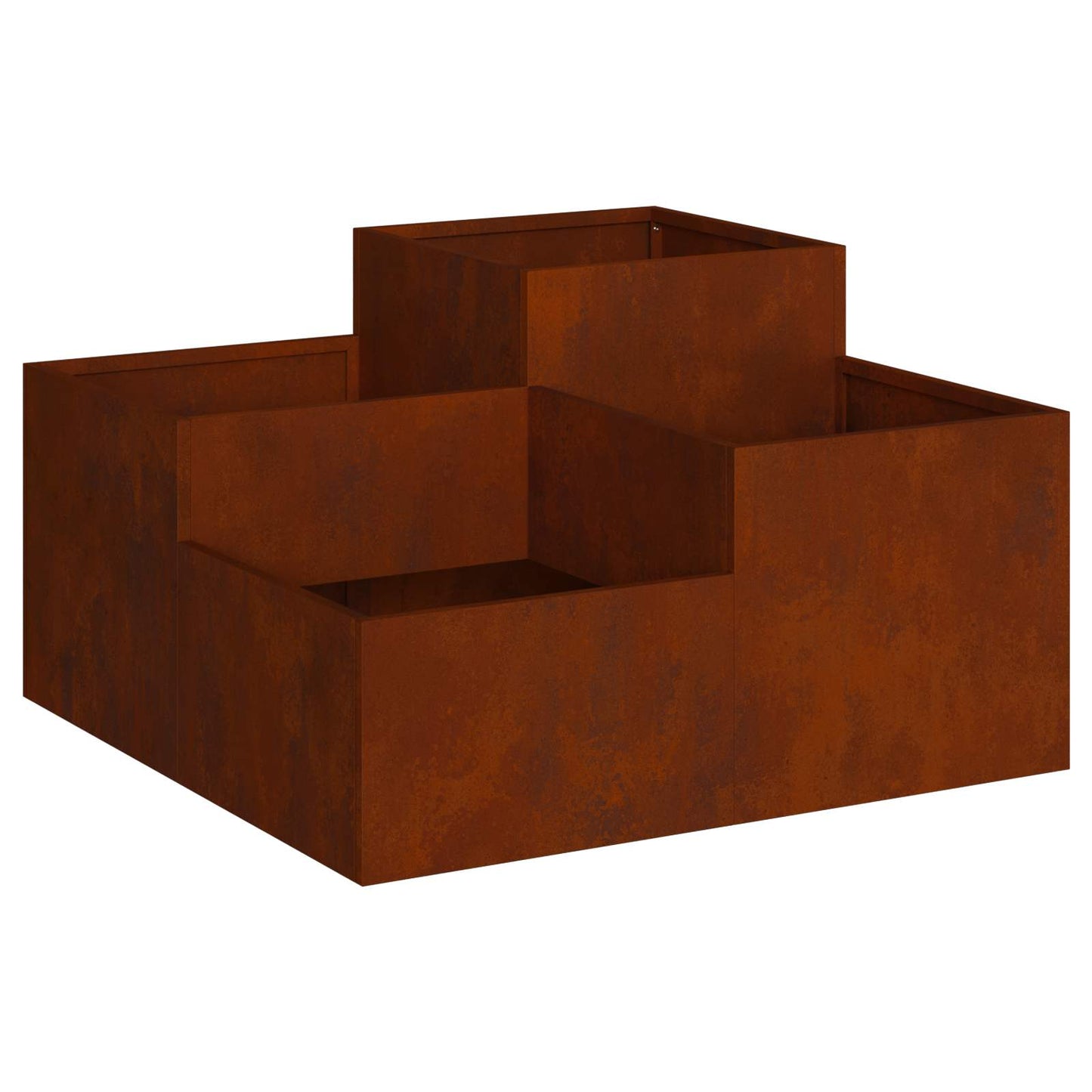 Sodo vazonas Rūdijanti 80 x 80 x 48 cm