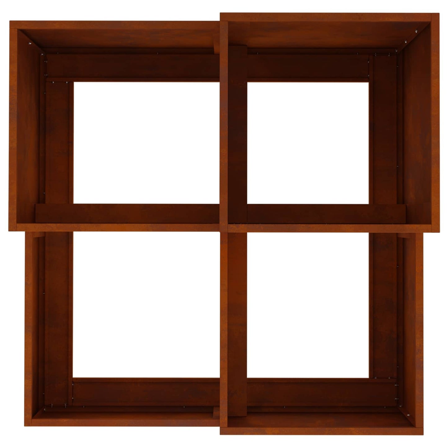 Sodo vazonas Rūdijanti 80 x 80 x 60 cm