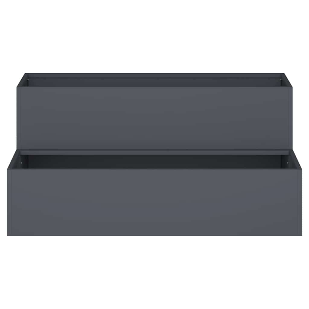 Sodo vazonas Antracitas 100 x 60 x 45 cm