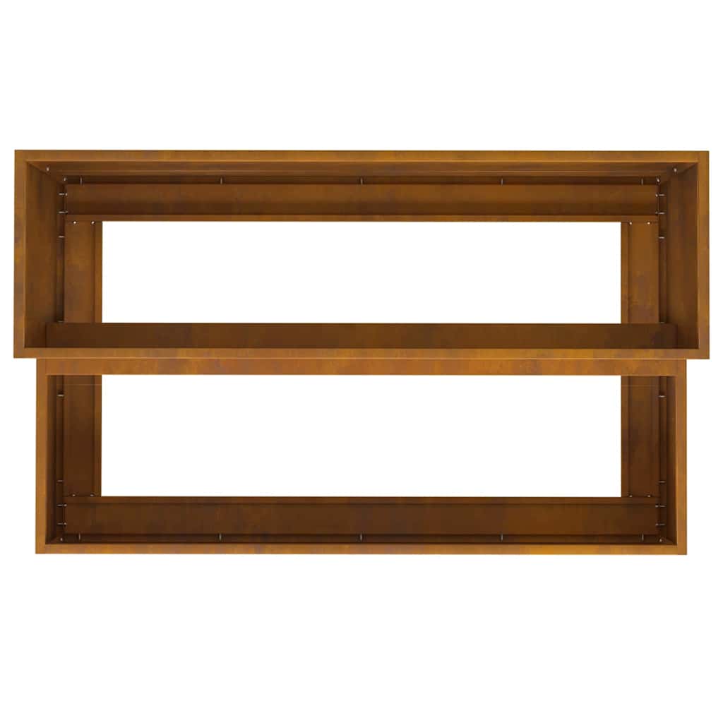 Sodo vazonas Rūdijanti 100 x 60 x 45 cm