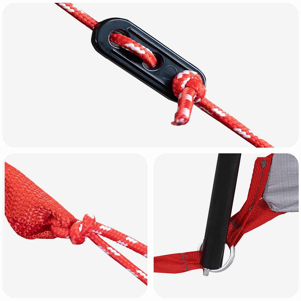 Teepee palapinė su stogu su saugykla Mėlyna 720 x 465 x 295 cm