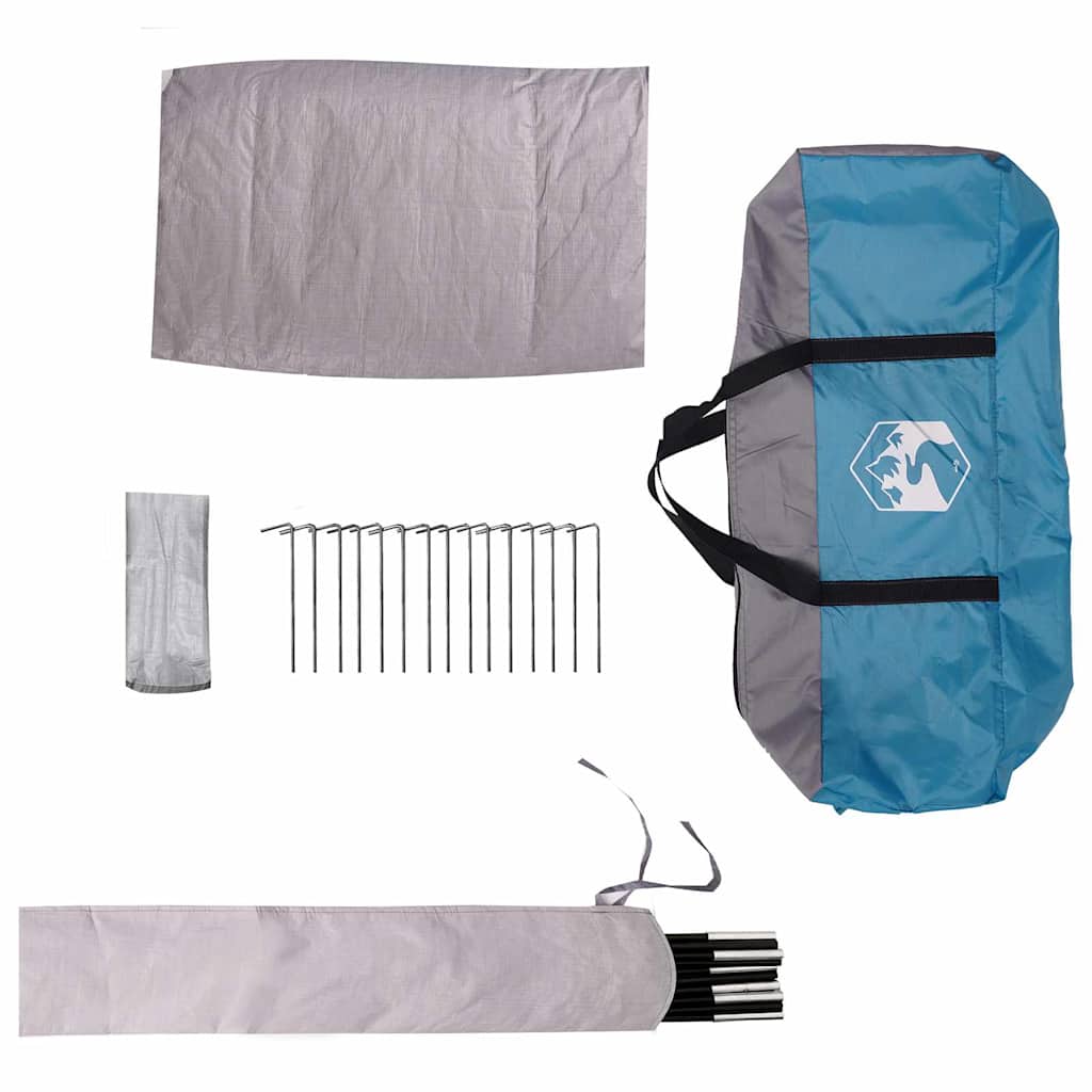 Kupolinis palapinė su stogu Mėlyna 505 x 450 x 248 cm