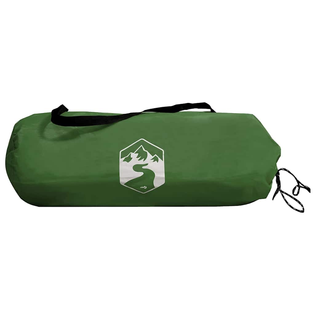 Tunelinė palapinė su stogu Žalia ir balta 318 x 275 x 140 cm