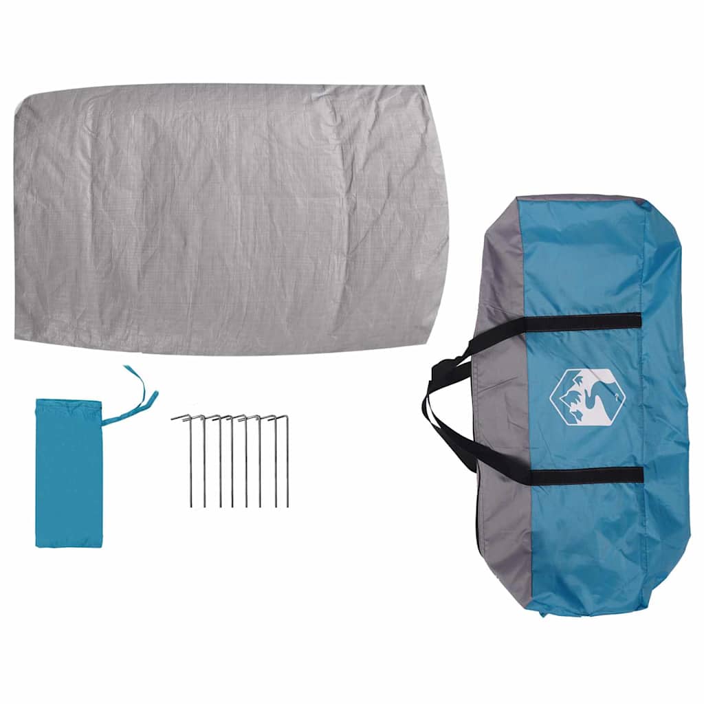 Vidinė palapinė su stogu Mėlyna ir Pilka 300 x 300 x 250 cm