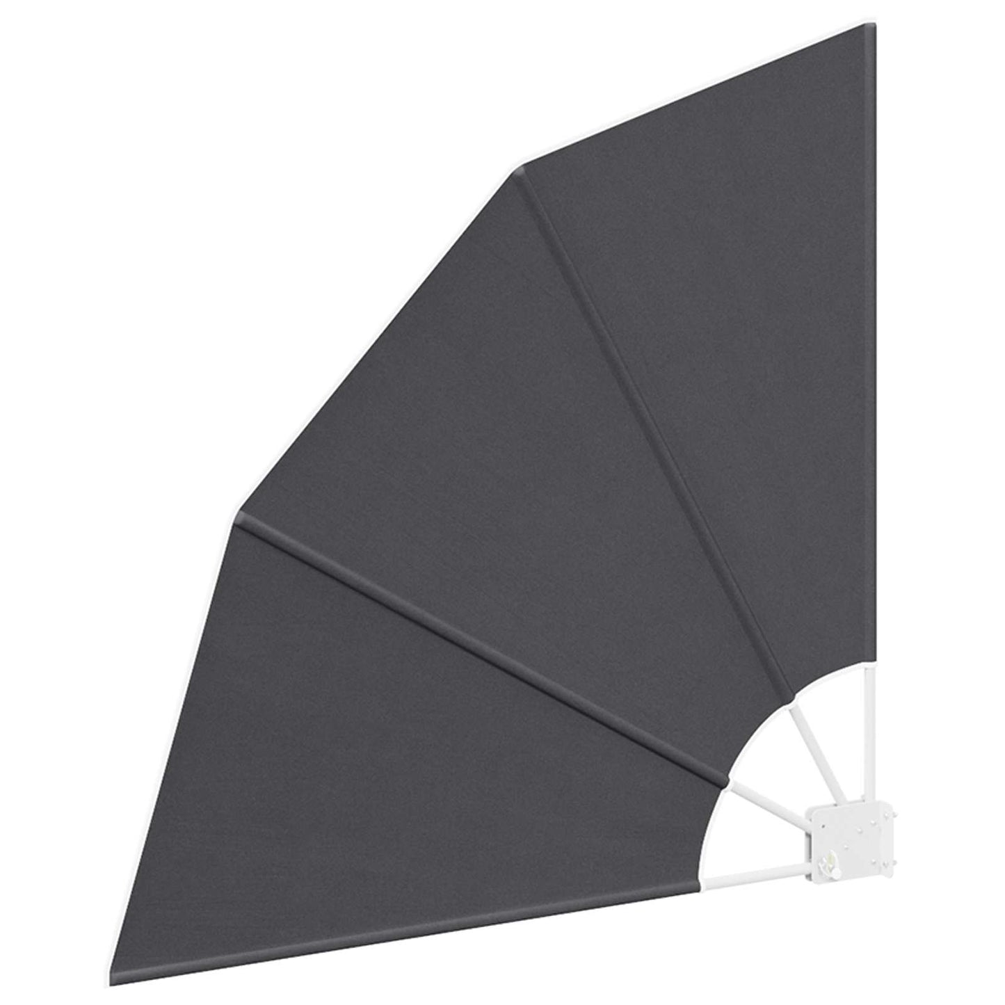 Balkono privatumo ekranas Antracitas 115 x 115 cm audinys