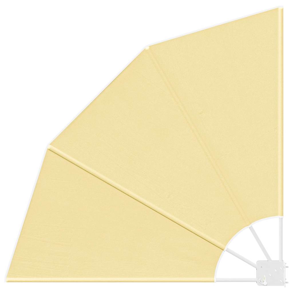 Balkono privatumo ekranas Smėlio 115 x 115 cm audinys