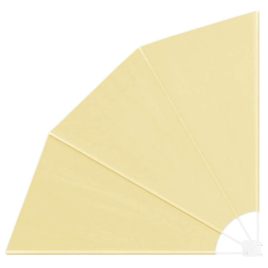 Balkono privatumo ekranas Smėlio 160 x 160 cm audinys