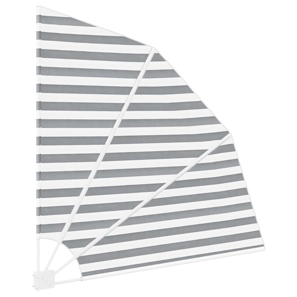 Balkono privatumo ekranas Antracito ir balta 160 x 160 cm