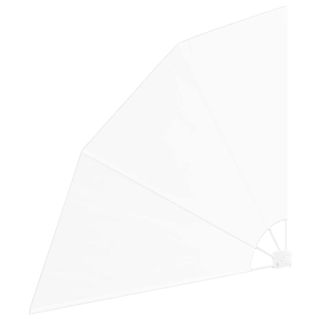 Balkono privatumo ekranas Balta 140 x 140 cm audinys