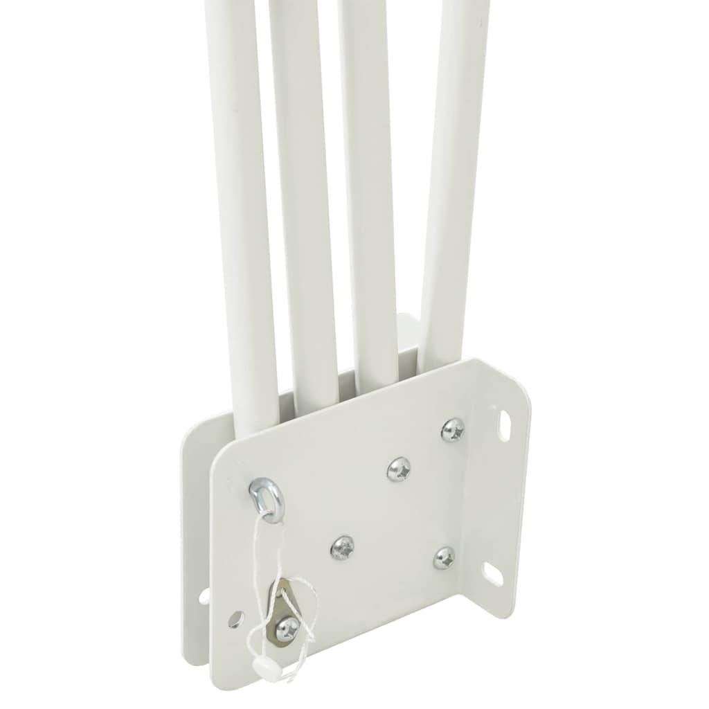 Balkono privatumo ekranas Antracito ir balta 140 x 140 cm