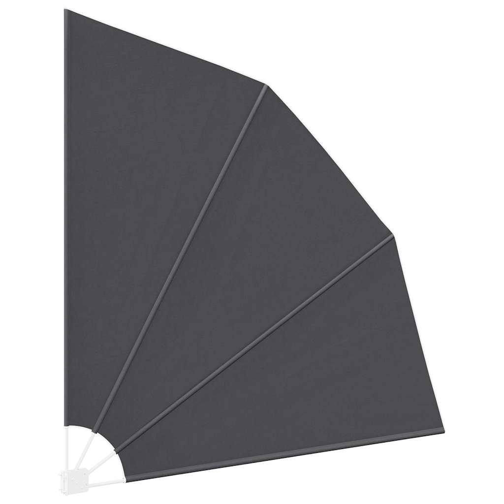 Balkono privatumo ekranas Juoda 210 x 210 cm audinys