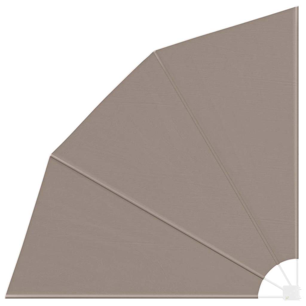 Balkono privatumo ekranas Taupe 210 x 210 cm audinys