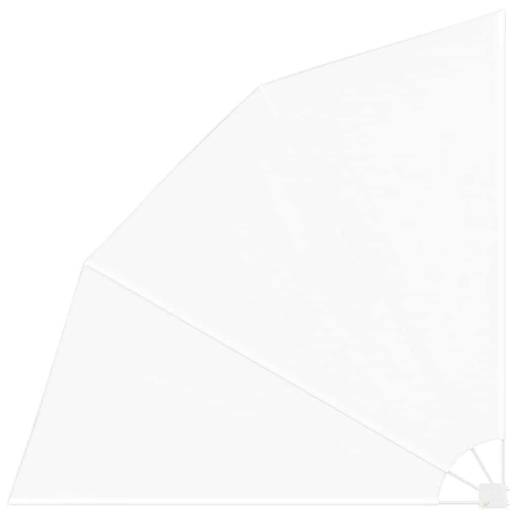 Balkono privatumo ekranas Balta 210 x 210 cm audinys