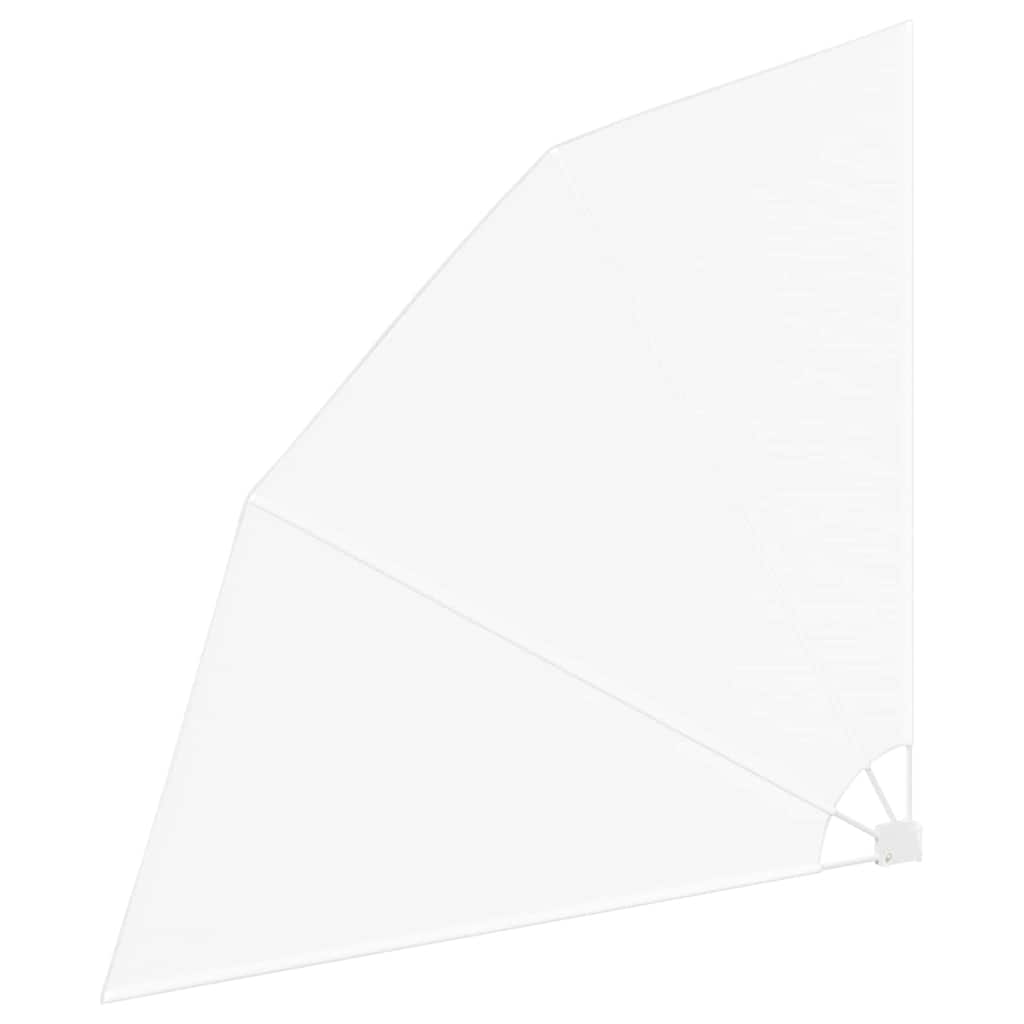 Balkono privatumo ekranas Balta 210 x 210 cm audinys