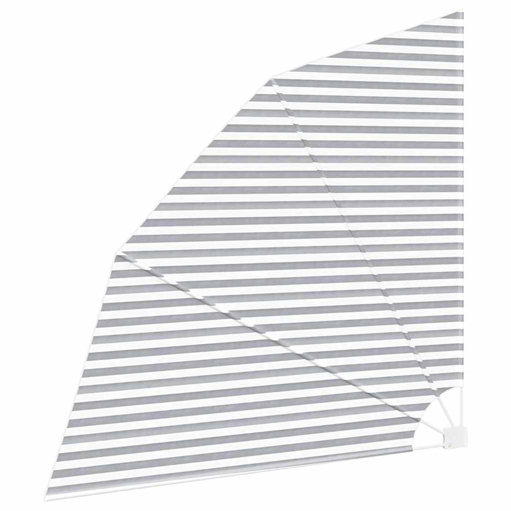 Balkono privatumo ekranas Antracito ir balta 210 x 210 cm