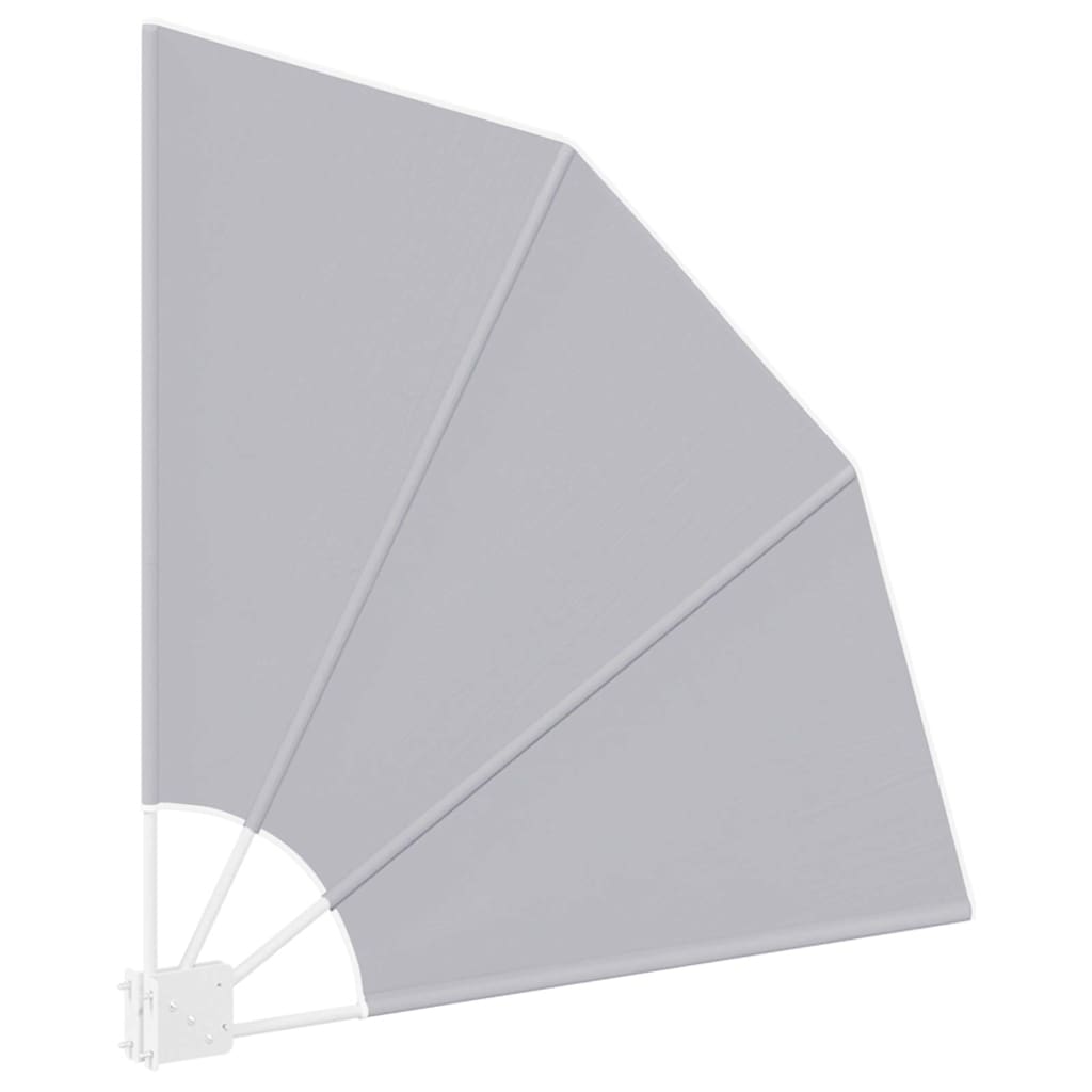 Balkono privatumo ekranas Pilka 115 x 115 cm audinys