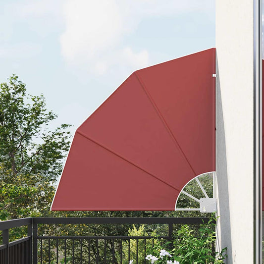 Balkono privatumo ekranas Terakotos 115 x 115 cm audinys