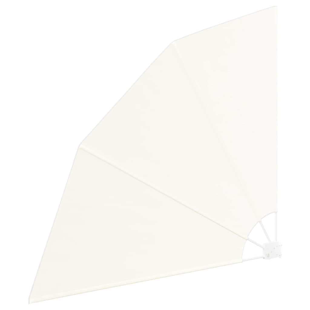 Balkono privatumo ekranas Kreminė 160 x 160 cm audinys