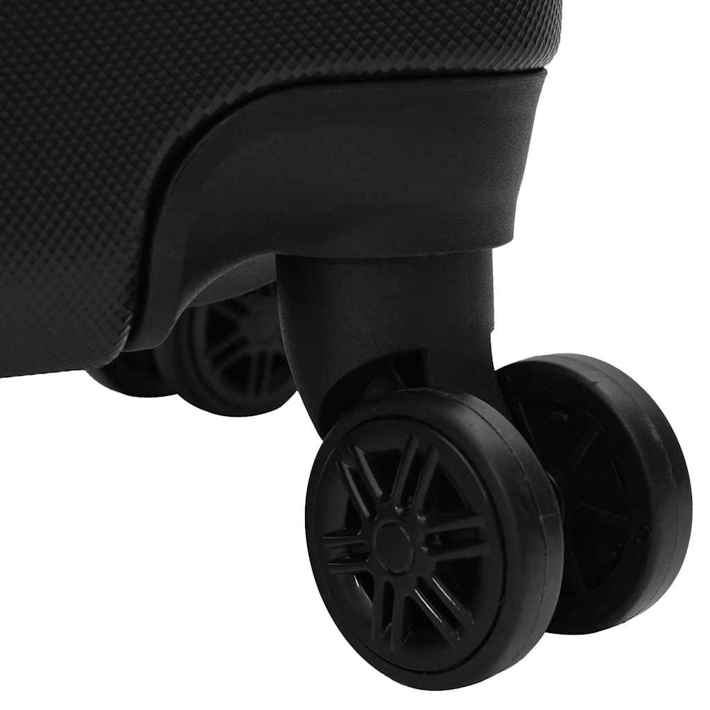 Krepšys Rinkinys su užraktu 3 pcs Juoda 50 x 31 x 78 cm