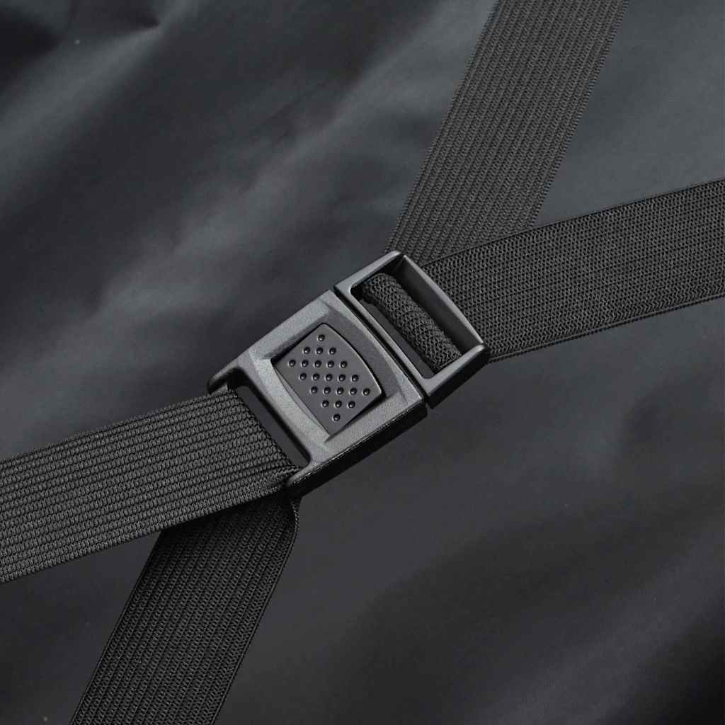 Krepšys Rinkinys su užraktu 3 pcs Tamsiai pilka 50 x 31 x 78 cm