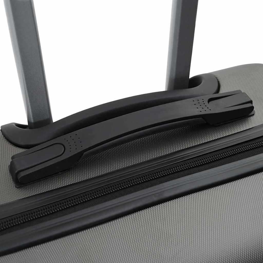 Krepšys Rinkinys su užraktu 3 pcs Tamsiai pilka 50 x 31 x 78 cm