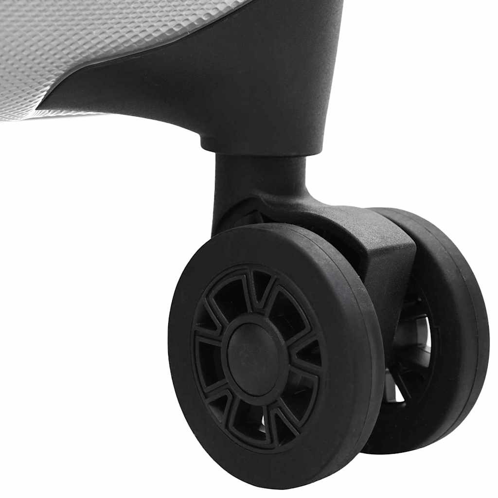 Lagaminas su užraktu Sidabro 43 x 27 x 66 cm ABS plastikas