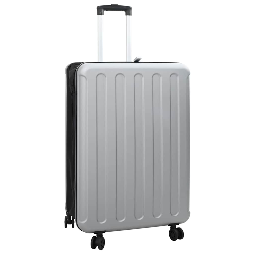 Lagaminas su užraktu Sidabro 50 x 30 x 76 cm ABS plastikas