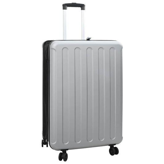 Lagaminas su užraktu Sidabro 50 x 30 x 76 cm ABS plastikas