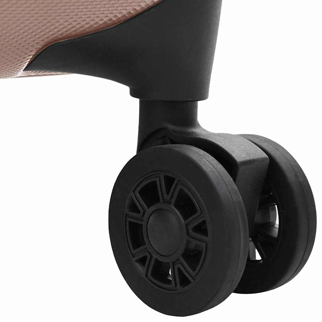 Lagaminas rožinis auksas 50 x 30 x 76 cm ABS plastikas