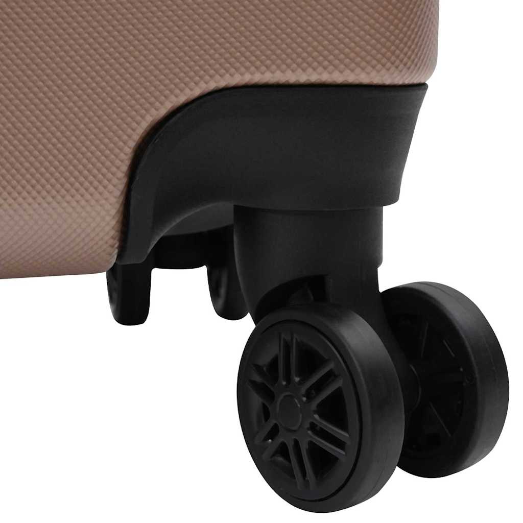 Krepšys Rinkinys 3 pcs rožinis auksas 50 x 31 x 78 cm