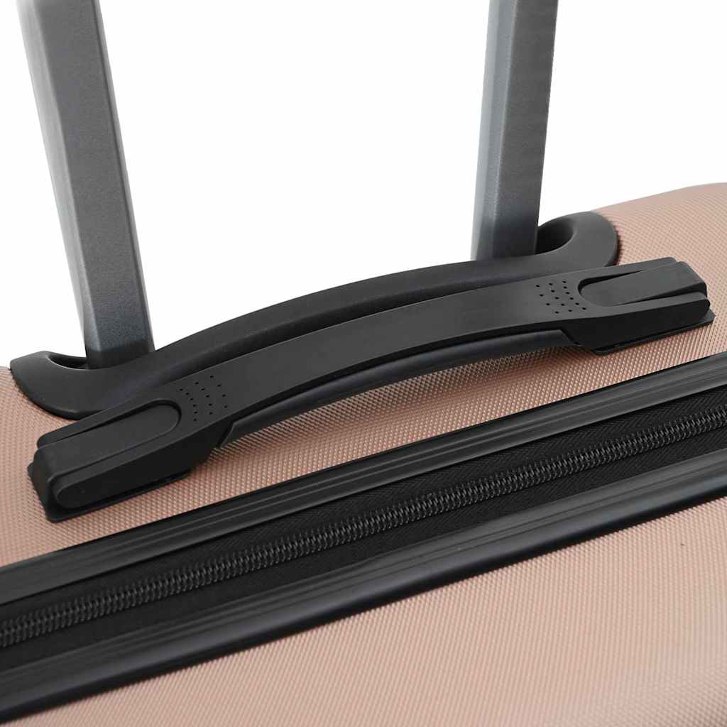 Krepšys Rinkinys 3 pcs rožinis auksas 50 x 31 x 78 cm