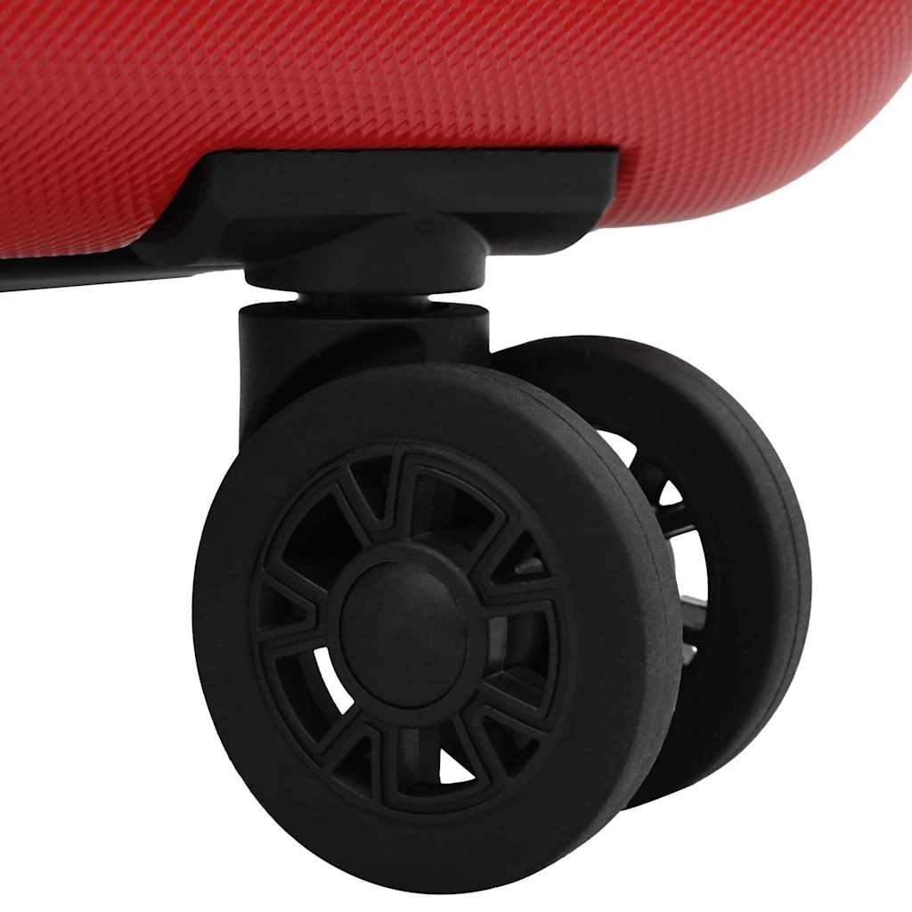 Lagaminas su užraktu Raudona 34 x 23 x 55.5 cm ABS plastikas