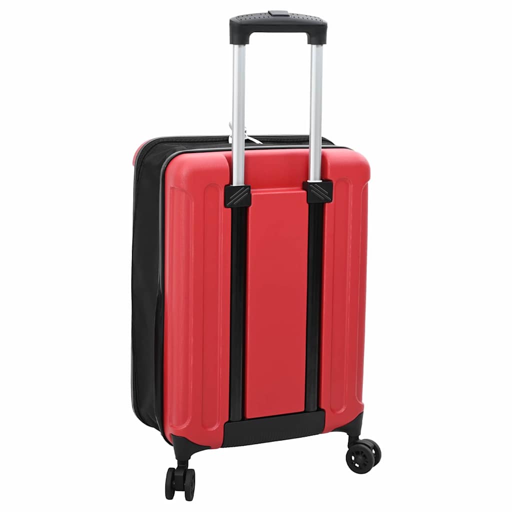 Lagaminas su užraktu Raudona 34 x 23 x 55.5 cm ABS plastikas