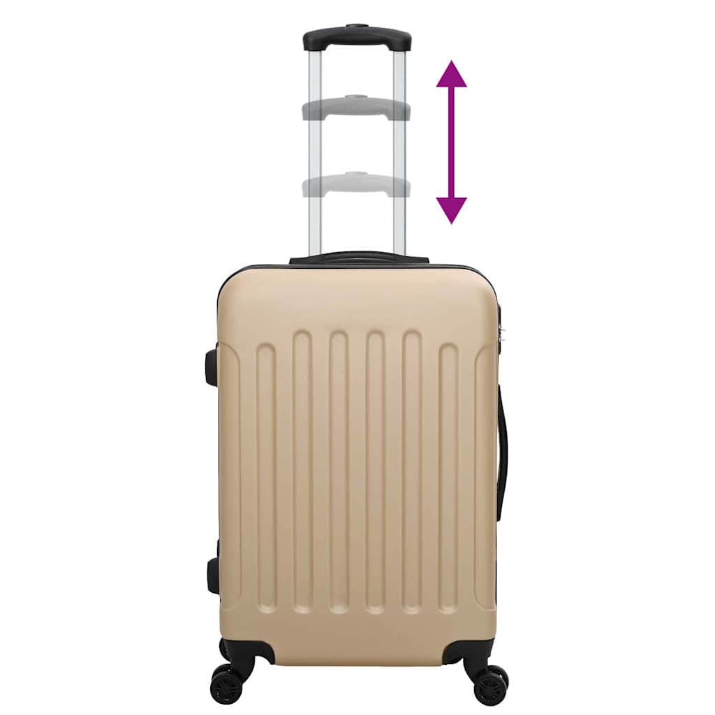 Krepšys Rinkinys su užraktu 3 pcs šampano 50 x 31 x 78 cm