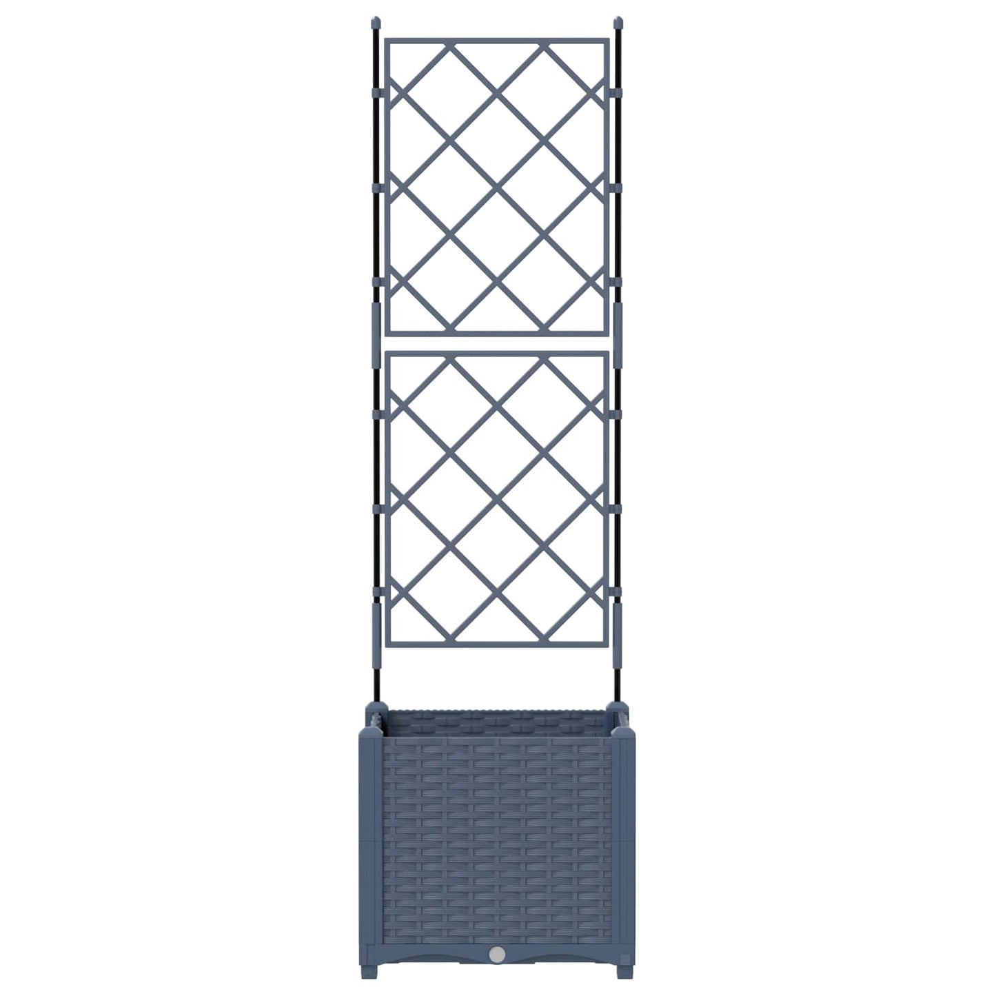 Sodo vazonas Pilka 40 x 40 x 143 cm PP