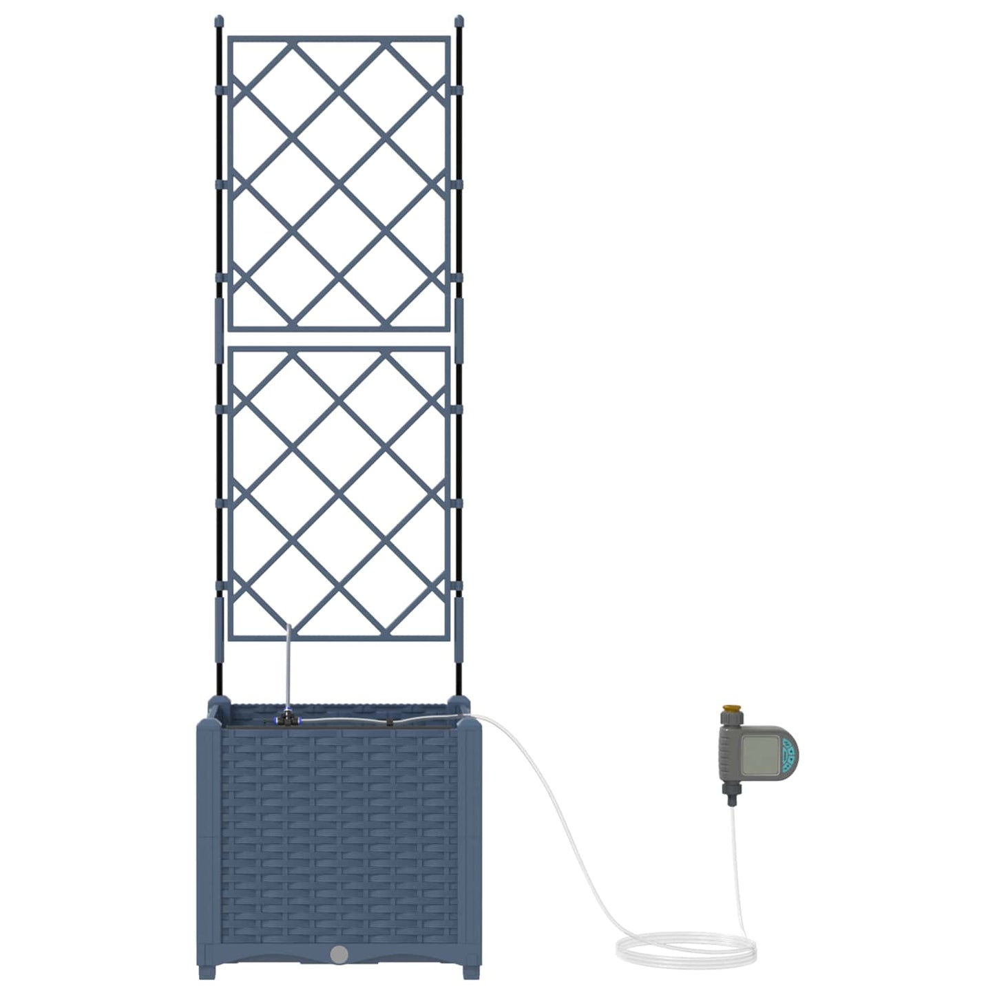 Sodo sodinukai Pilka 40 x 40 x 142 cm Plienas