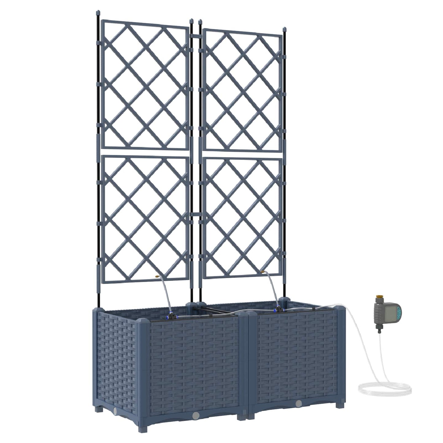 Sodo sodinukai Pilka 80 x 40 x 142 cm Plienas