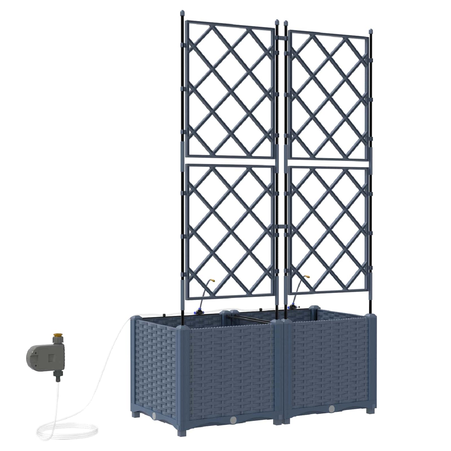 Sodo sodinukai Pilka 80 x 40 x 142 cm Plienas