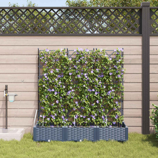 Sodo sodinukai Pilka 120 x 40 x 126 cm Plienas