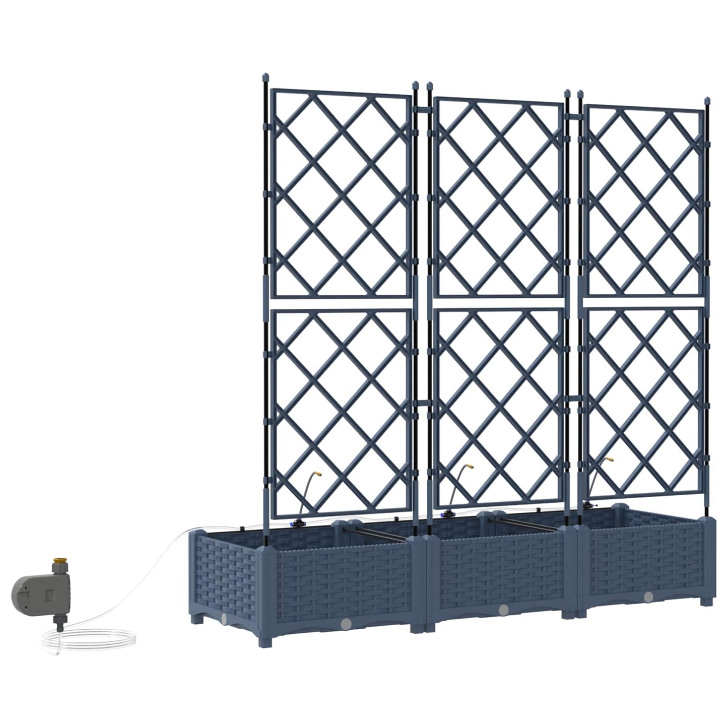 Sodo sodinukai Pilka 120 x 40 x 126 cm Plienas