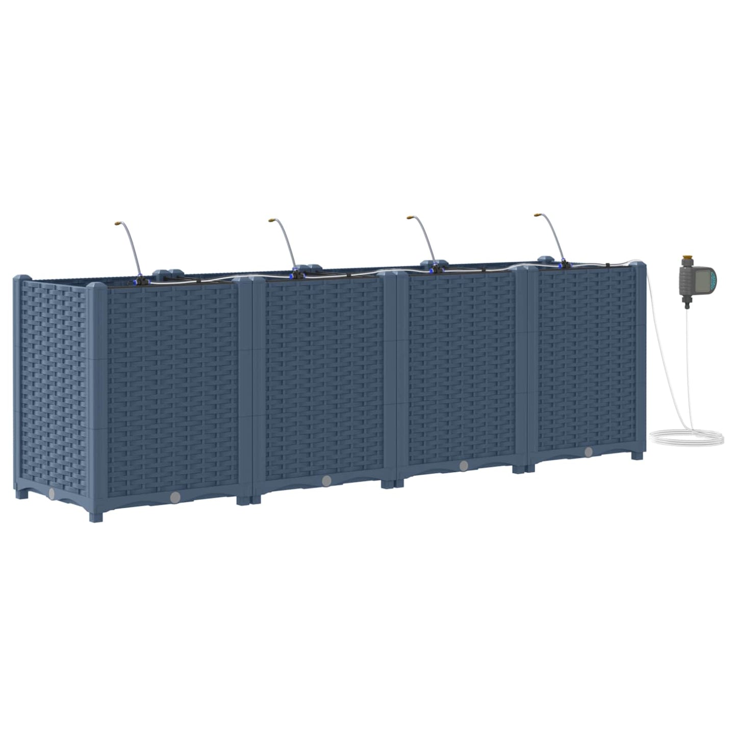 Sodo sodinukai Pilka 160 x 40 x 52 cm Plienas